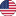 The flag of the United States with red and white stripes and a blue field containing white stars. Description generated by AI